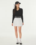 Ribbon shirring knit - Black