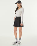 Hidden Culottes Short Pants - Black
