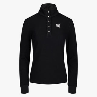 Turtle-neck Brushed Tshirt (Black)