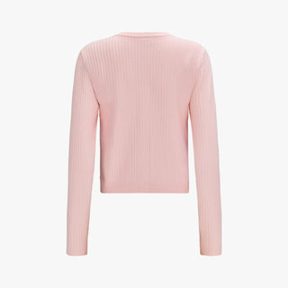 Shushu Ribbon Cardigan (Coral)