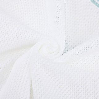 Punched V-neck Vest (White)