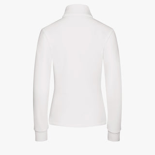 Turtle-neck Brushed Tshirt (Ivory)