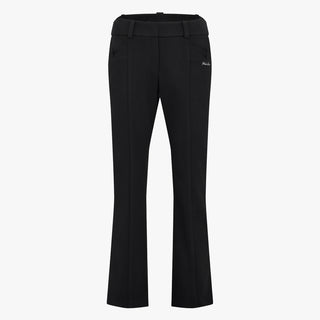 Ribbon Pocket Bootscut Pants (Black)
