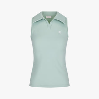 Lucé Halter Sleeveless T-Shirt (Mint)