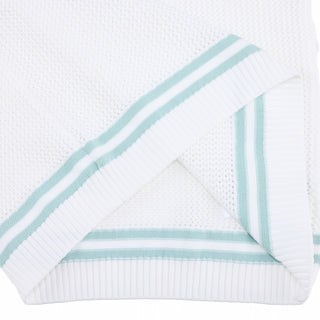 Punched V-neck Vest (White)