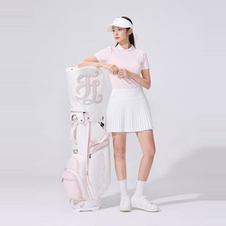 Organza Shoelace Sneaker Golfshoes (White)