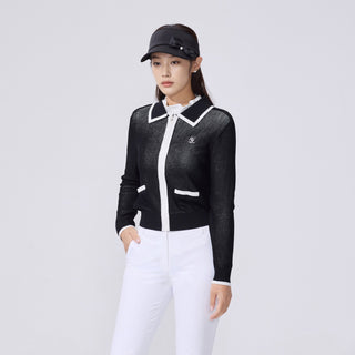Neck Shirring T-Shirt (White)