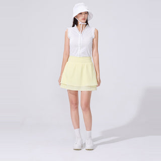 Organza Shoelace Sneaker Golfshoes (White)
