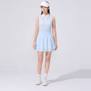 Organza Shoelace Sneaker Golfshoes (White)