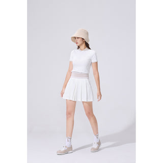 Quilted Buckle Loafers (Beige)