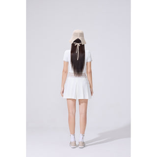 Quilted Buckle Loafers (Beige)