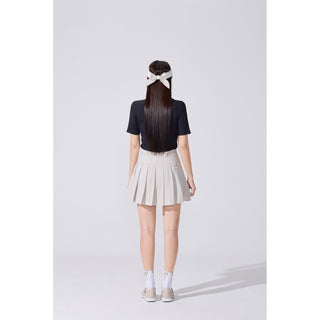 Quilted Buckle Loafers (Beige)