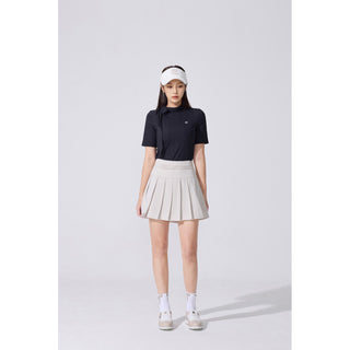 Quilted Buckle Loafers (Beige)