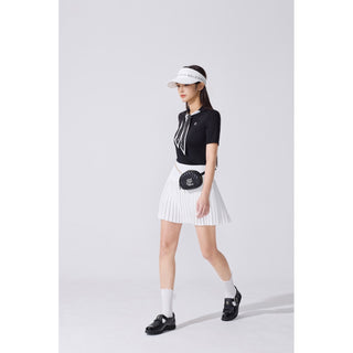 Quilted Buckle Loafers (Black)