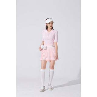 Quilted Buckle Loafers (Beige)