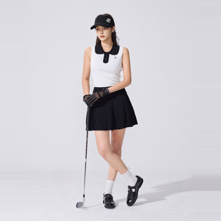 Tulle Frill Ankle Socks (White)