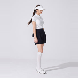 Lace Scarf Visor (White)