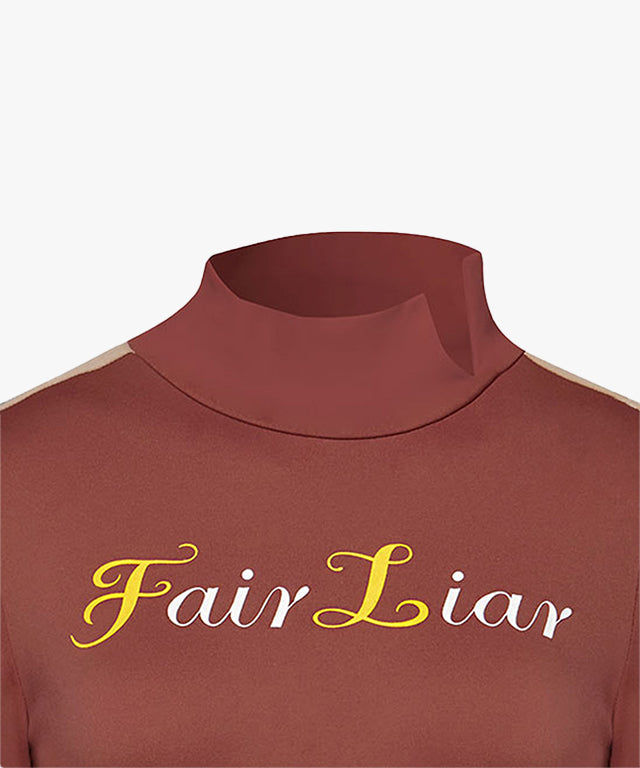 FAIRLIAR Long Sleeve Turtleneck T-shirt