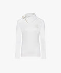 FAIRLIAR Oblique Fur-lined T-shirt