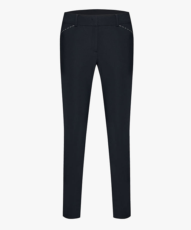 FAIRLIAR Straight Bonding Pants (Black)
