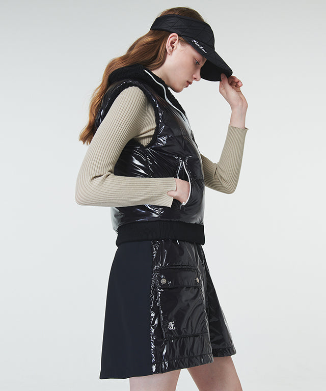 FAIRLIAR Bonding Pocket Skirt (Black)