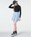 FAIRLIAR Slim A-line Skirt