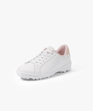 Basic Color Matching Golf Shoes (White)