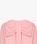 [FAIRLIAR Comfy] Ribbon Sweatshirt (Pink Coral)