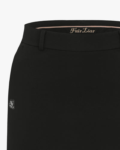 [FL Signature] Fair Lair H Line Skirt - Black
