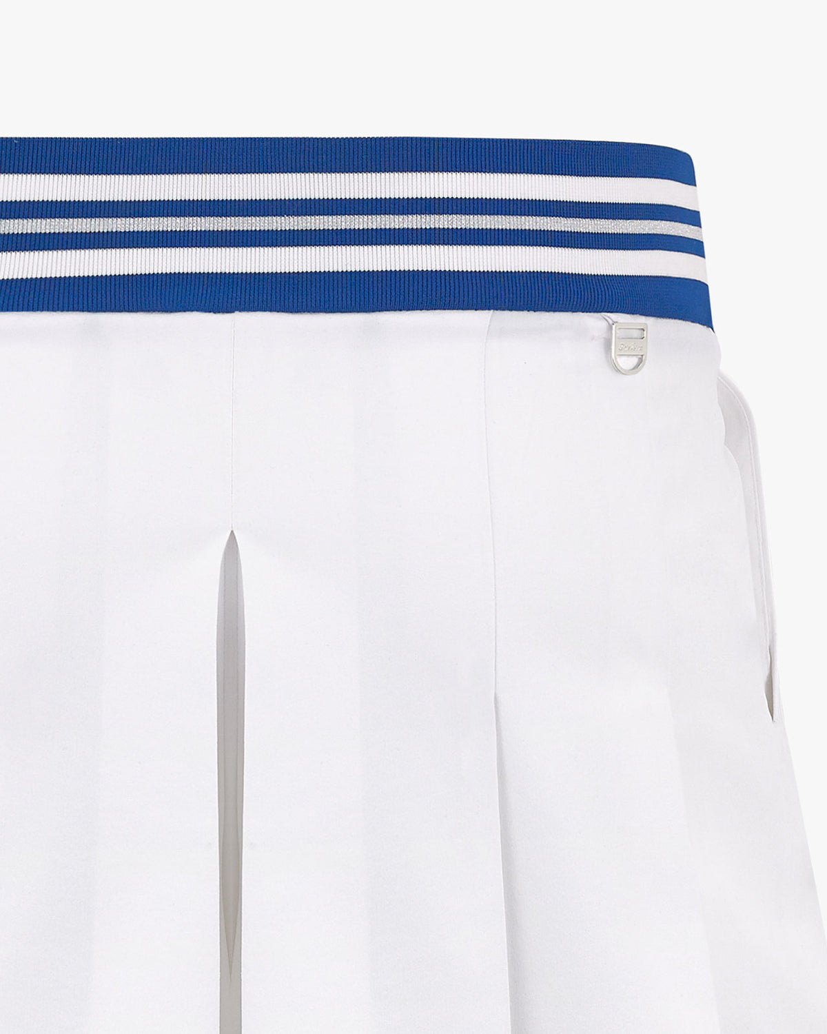 Wide Pleated Shorts White Fairliar USA