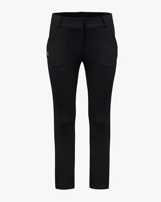 Slit Line Straight Leg Golf Pants (Black)