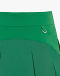 Cargo Flared High Waist Skirt - Green