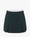 FL jacquard volume logo band skirt