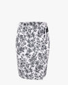 Patterned Rain Wrap Skirt