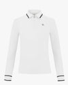 Lace Collar Point T-shirt - White