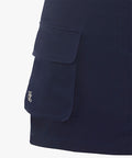 FAIRLIAR Outer Pocket Belt Set Skirt (Navy)