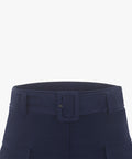 FAIRLIAR Outer Pocket Belt Set Skirt (Navy)
