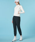 FAIRLIAR Padded Band Jogger Pants (Black)