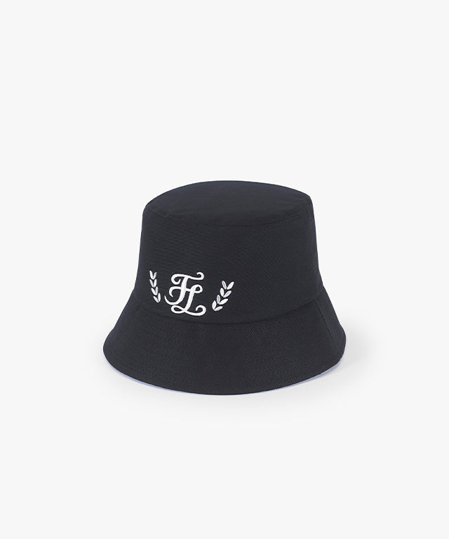 [FAIRLIAR Comfy] Symbol Bucket Hat (Black)