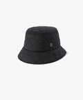 FAIRLIAR Quilted Bucket Hat (Black)